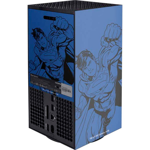 DC Comics Superman Comic Pop XBox Series X Digital Edition Console Skin